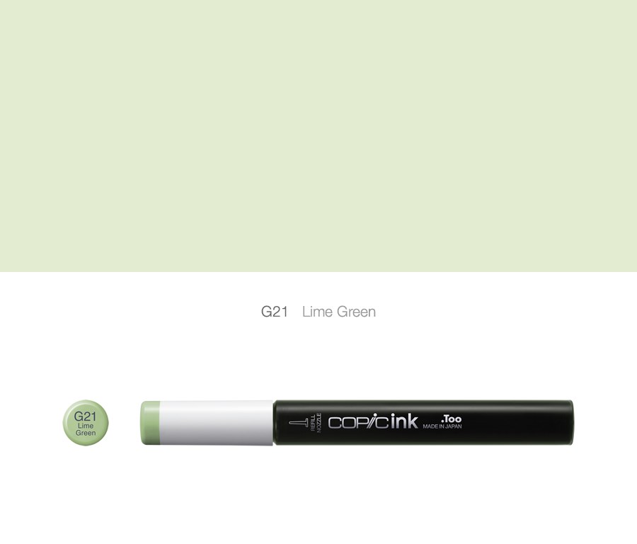 Tusz COPIC ink - G21 - Lime Green