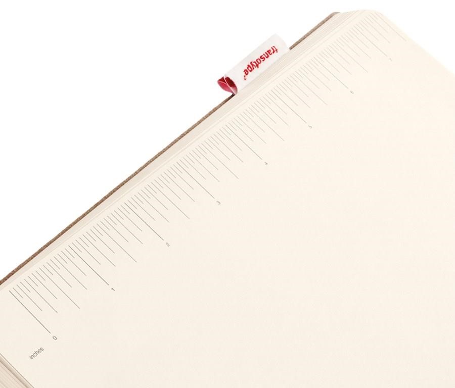 Notes senseBook RED RUBBER - duży, w kratkę
