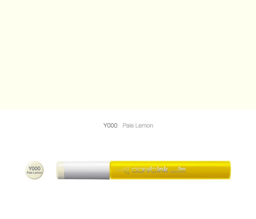 Tusz COPIC ink - Y000 - Pale Lemon