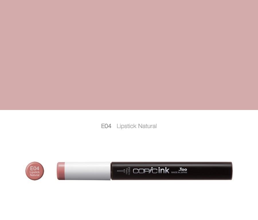 Tusz COPIC ink - E04 - Lipstick Natural