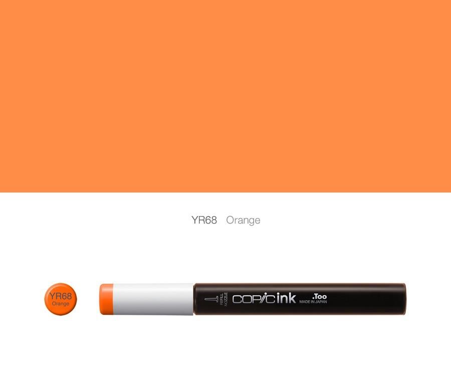 Tusz COPIC ink - YR68 - Orange