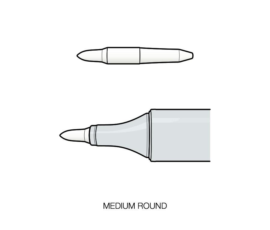 COPIC Sketch - końcówka Medium Round