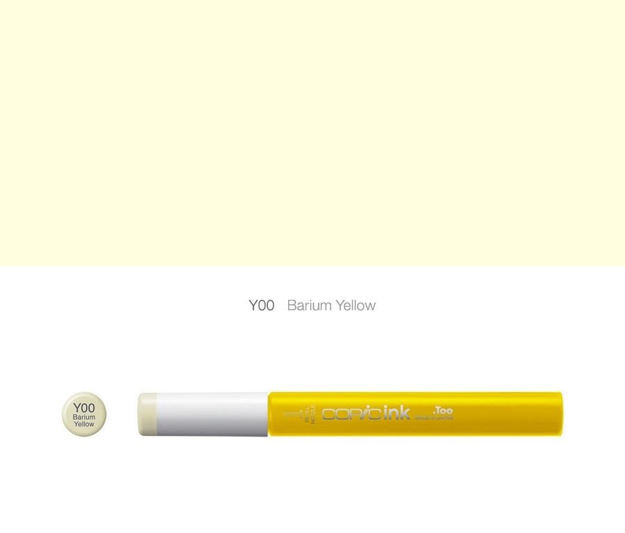 Tusz COPIC ink - Y00 - Barium Yellow