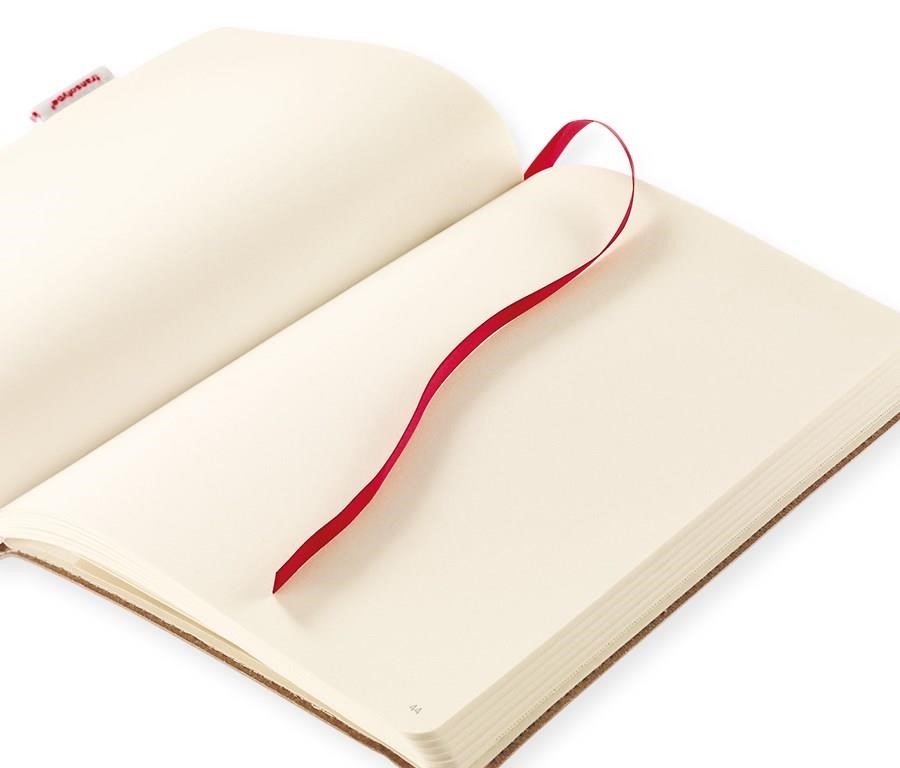 Notes senseBook RED RUBBER - duży, gładki