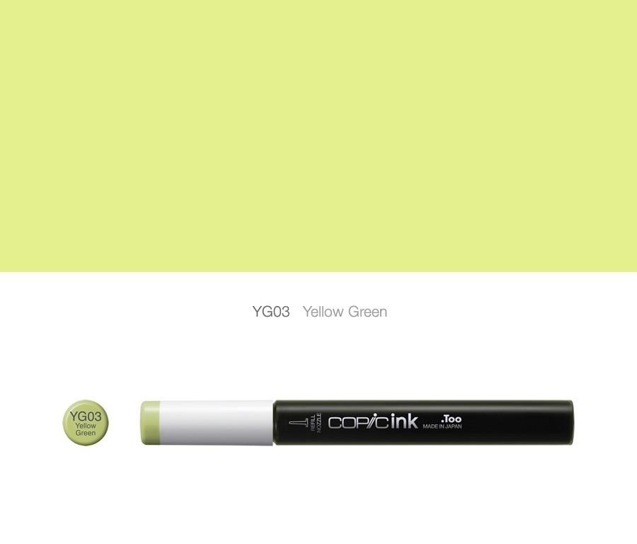 Tusz COPIC ink - YG03 - Yellow Green