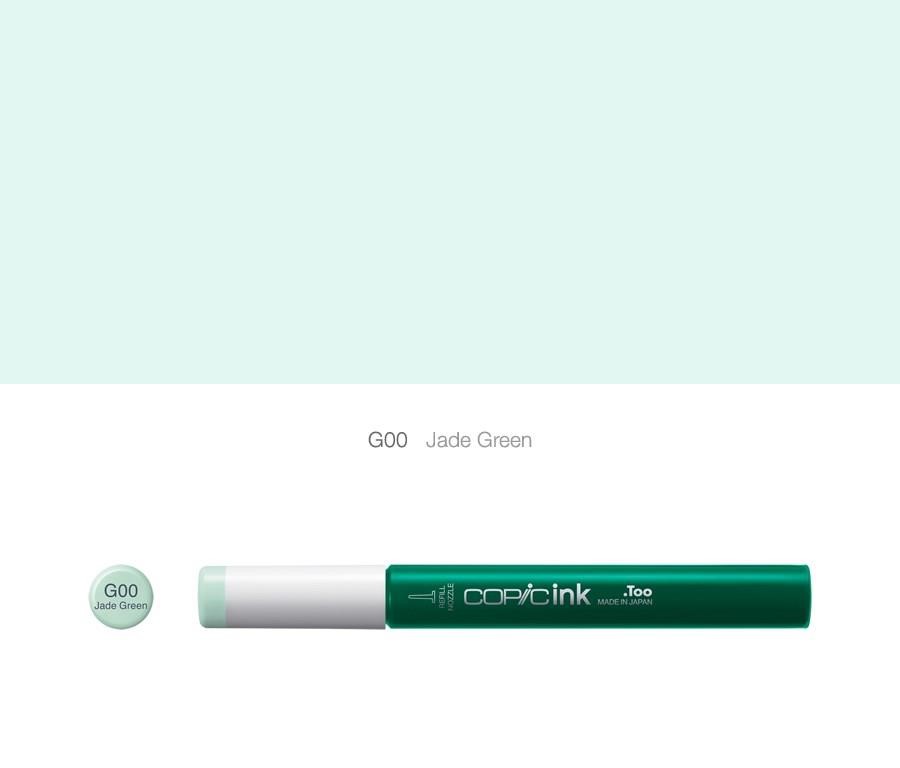 Tusz COPIC ink - G00 - Jade Green