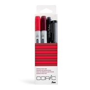 COPIC Ciao Doodle Pack "Red", 2+2