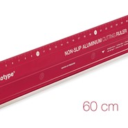 Linijka aluminiowa PRO, 60 cm, transotype