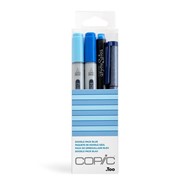 COPIC Ciao Doodle Pack "Blue", 2+2